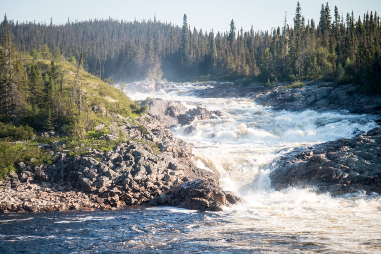 Rapids on the Magpie River